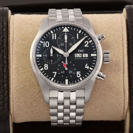 Pre-owned IWC Pilot's Watch Chronograph 41mm IW388113