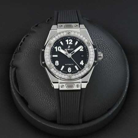 Pre-owned Hublot Big Bang One Click 33mm 485.sx.1170.rx.1204