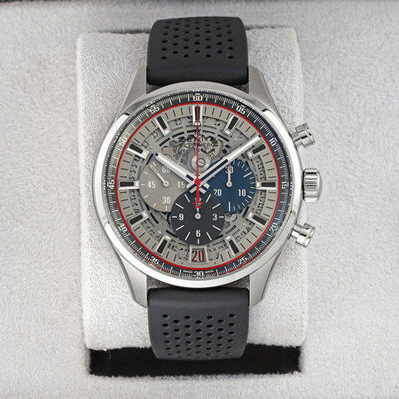 Pre-owned Zenith Chronomaster El Primero Skeleton 45mm FACTORY SERVICED 03.2522.400/69.r576