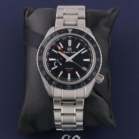 Pre-owned Grand Seiko Sport Spring Drive GMT 44mm sbge201