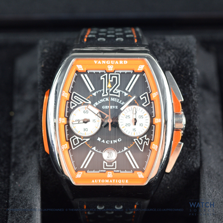 Pre-owned Franck Muller Vanguard Racing Chrono 44mm V45 CC DT RCG