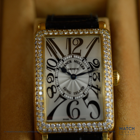 Pre-owned Franck Muller Long Island 950 QZ D