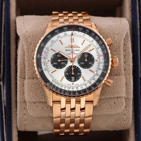 Pre-owned Breitling Navitimer B01 Chronograph 46 rb0137241g1r1