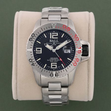 Pre-owned Ball Watch Engineer Hydrocarbon EOD 42mm DM3200A-S1C-BK