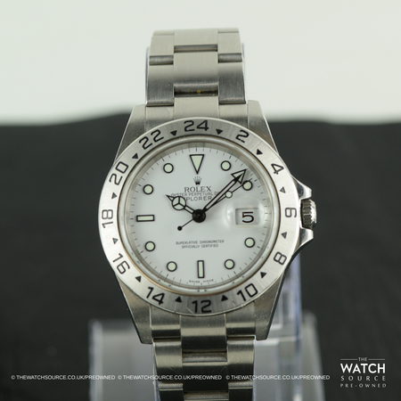 Pre-owned Rolex Explorer II White 42mm 216570