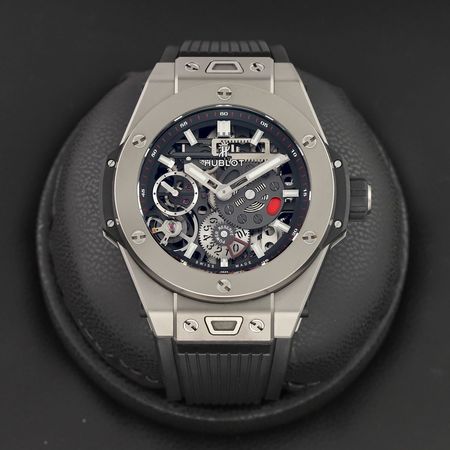 Pre-owned Hublot Big Bang Meca-10 45mm 414.NI.1123.RX