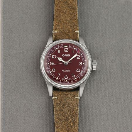 Pre-owned Oris Big Crown Pointer Date 40mm 01 754 7741 4068-07 5 20 50