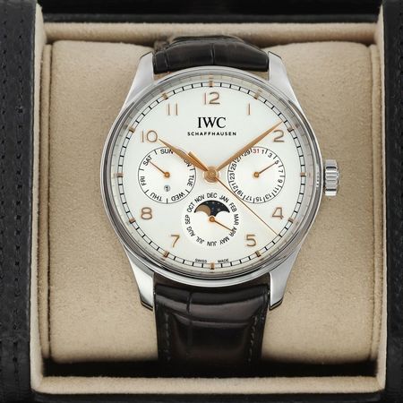 Pre-owned IWC Portugieser Perpetual Calendar 42mm IW344203