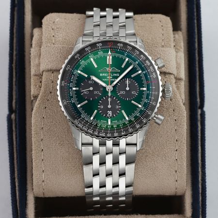 Pre-owned Breitling Navitimer B01 Chronograph 46mm AB0137241L1A1
