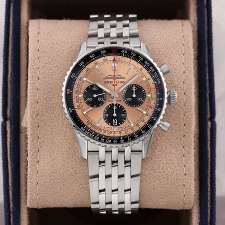 Pre-owned Breitling Navitimer B01 Chronograph 43mm AB0138241K1A1