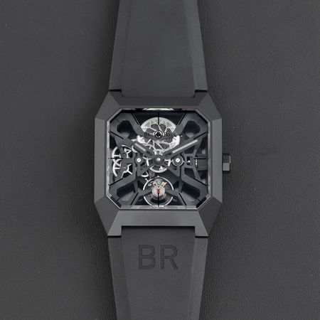 Pre-owned Bell & Ross LIMITED BR-03 Cyber Automatic 42mm BR03-CYBER-CE