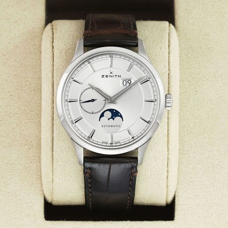 Pre-owned Zenith Elite Moonphase 40mm 03.2143.691/01.C498