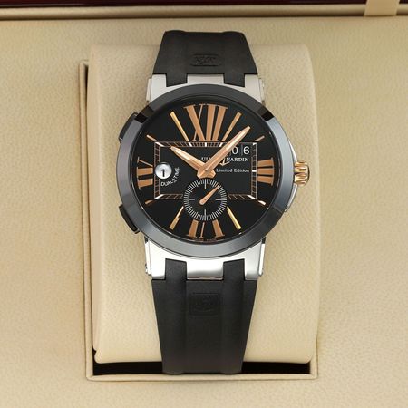 Pre-owned Ulysse Nardin LIMITED Executive Dual Time 43mm 243-00-3/42-PCA