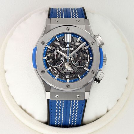 Pre-owned Hublot Aerofusion Chronograph 45mm ICC Limited 525.NX.0129.VR.ICC16