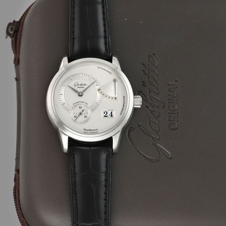 Pre-owned Glashutte Original PanoReserve Manual Wind 39mm 65-01-02-02-04