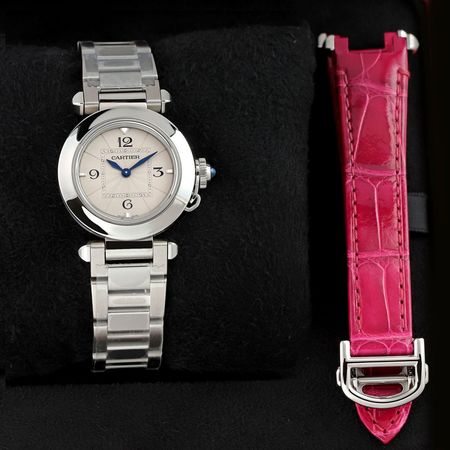 Pre-owned Cartier Pasha Quartz 30mm wspa0021