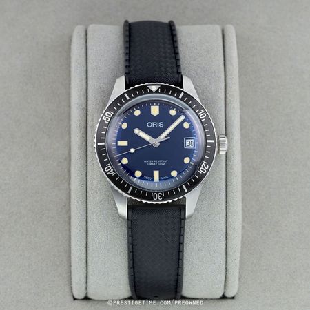 Pre-owned Oris Divers Sixty Five 36mm 01 733 7747 4055-07 4 17 18