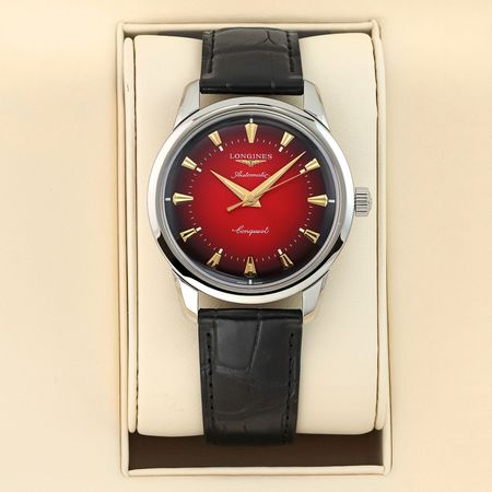 Pre-owned Longines LIMITED Conquest Heritage Year Of The Snake 40mm L1.651.4.09.2