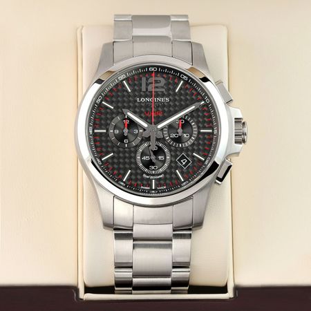 Pre-owned Longines Conquest V.H.P. Chronograph 44mm L3.727.4.66.6