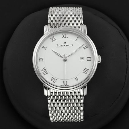 Pre-owned Blancpain Villeret Ultra Slim Automatic 40mm 6651-1127-MMB