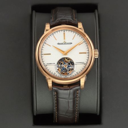 Pre-owned Jaeger LeCoultre Master Grande Tradition Tourbillon Cylindrique 42mm 5082420