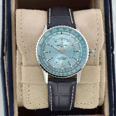 Pre-owned Breitling Navitimer Automatic GMT 41mm A32310171C1P1