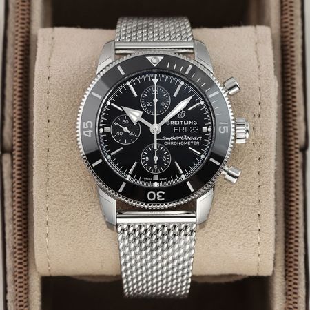 Pre-owned Breitling Superocean Heritage Chronograph 44mm A13313121B1A1