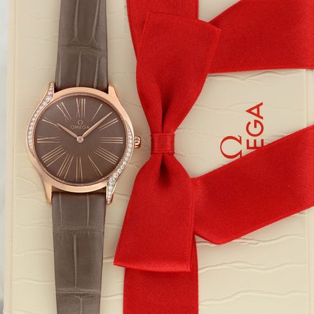 Pre-owned Omega De Ville Tresor Quartz 36mm 428.58.36.60.13.001