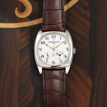 Pre-owned Vacheron Constantin LIMITED 260th Anniversary Harmony Dual Time 40mm 7810S/000G-B050