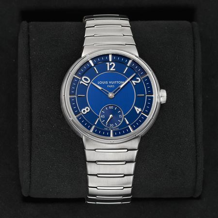 Pre-owned Louis Vuitton Tambour Automatic 40mm W1ST20