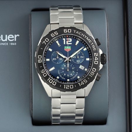 Pre-owned Tag Heuer Formula 1 Chronograph 43mm CAZ101AV.BA0842