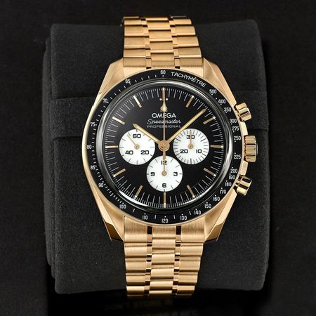 Pre-owned Omega Speedmaster Professional Moonwatch Moonshine Gold 42mm 310.60.42.50.01.002